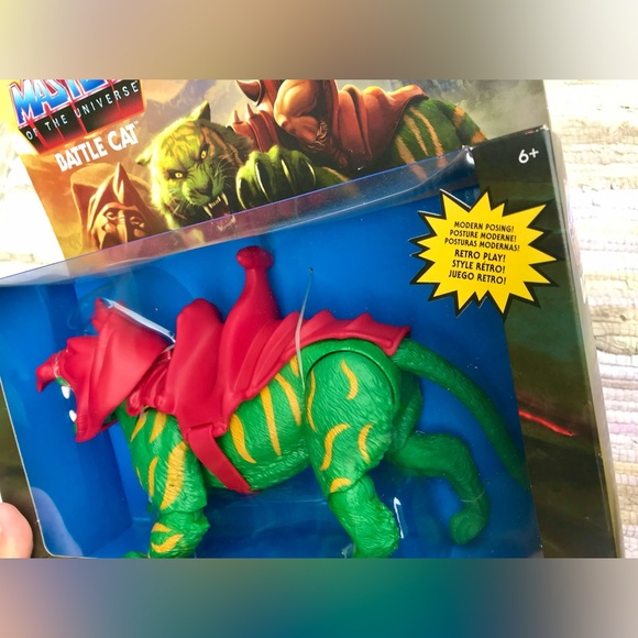 NEW Battle Cat He-Man Masters Of Universe 80s Cartoon Character Action Figure - Picture 4 of 10